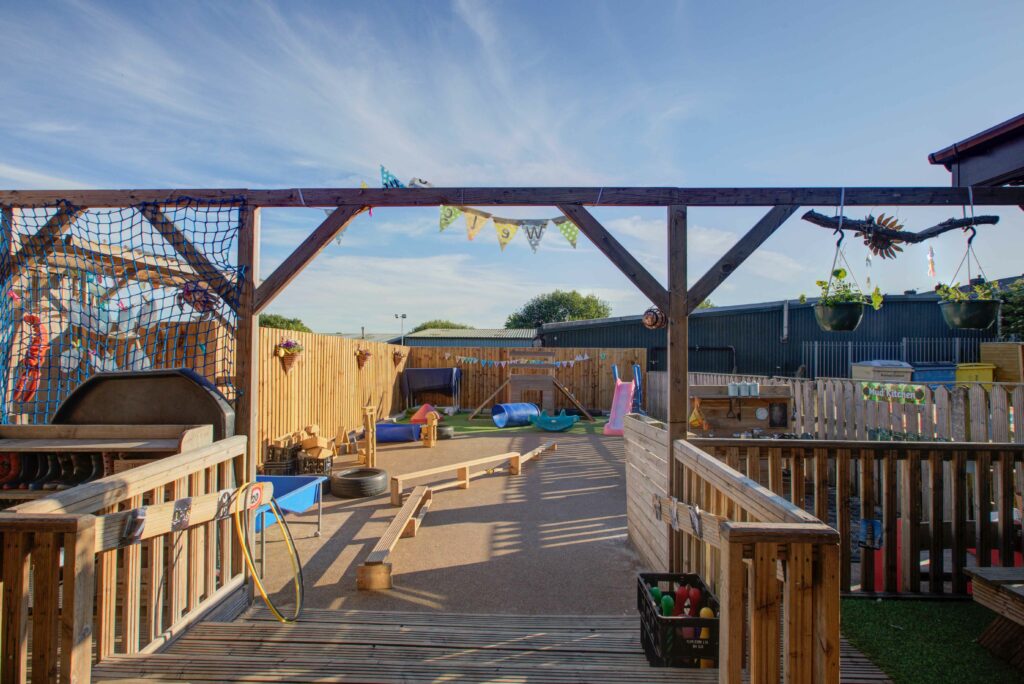 Bumblebees Front Outdoor Play Area